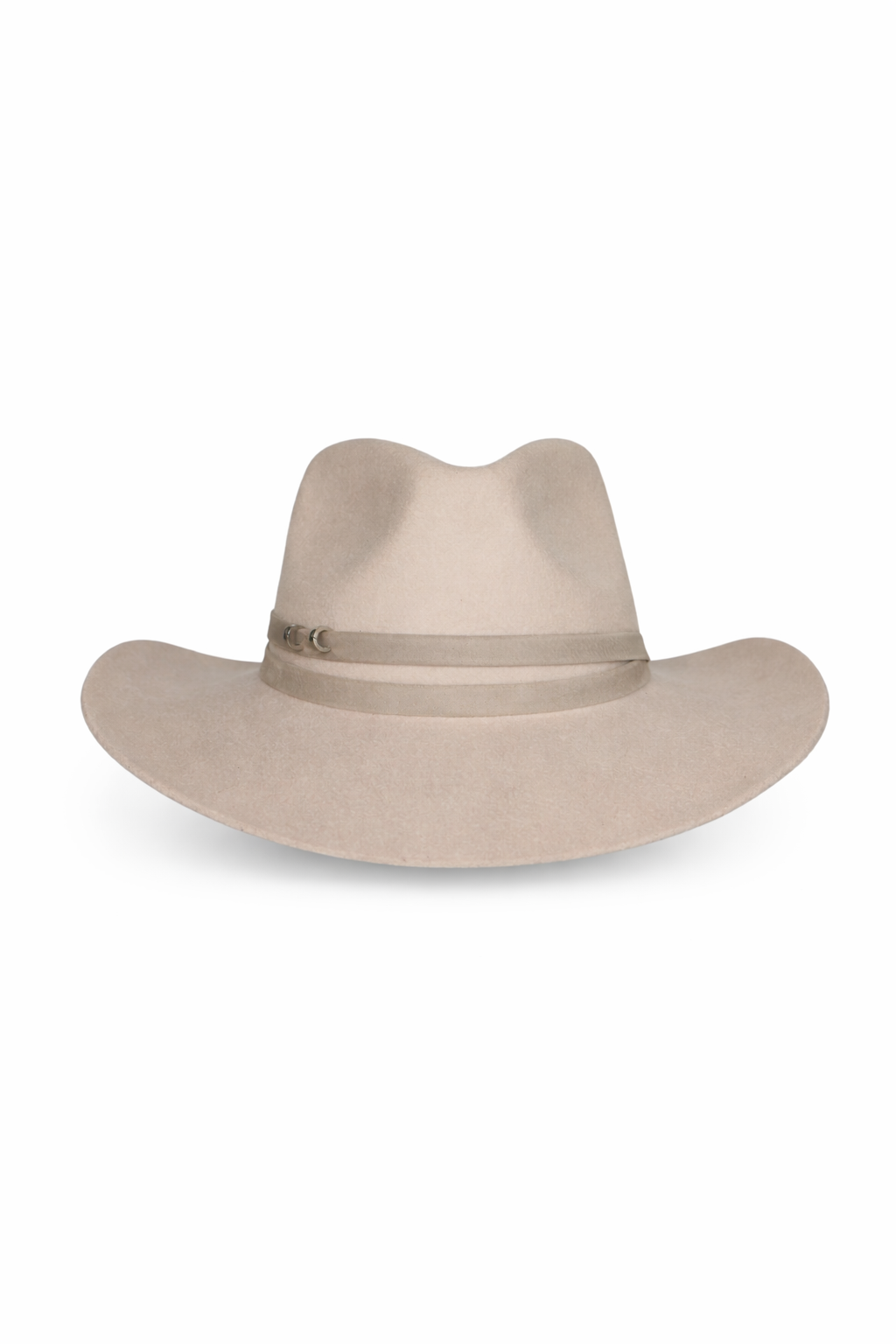 (Last 1) Wide brim fedora hat w/ belt in Carmel Carmel | Mens Straw Fedora Hat – American Hat Makers main image 3