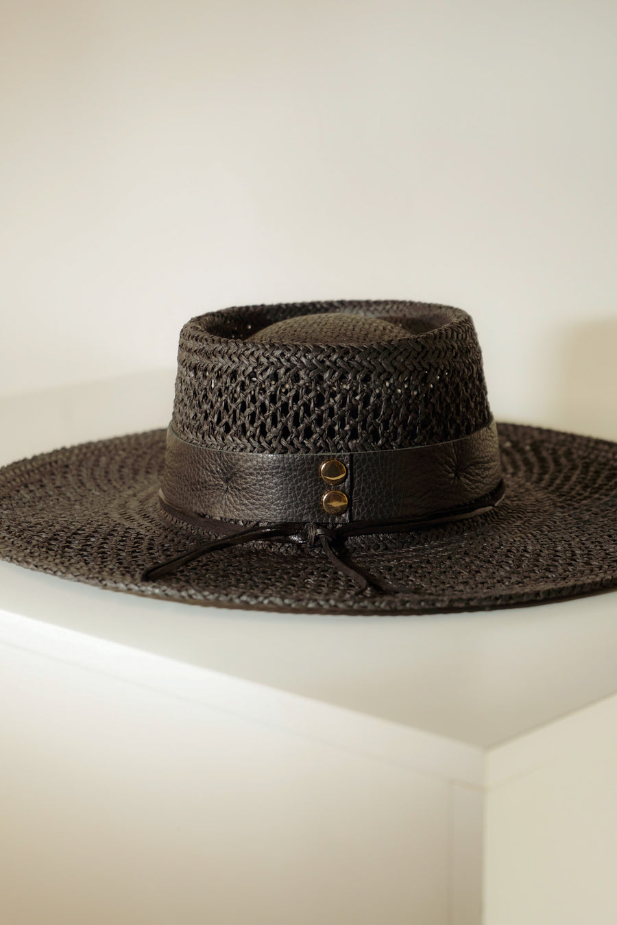 black-straw-beach-hat-cord-knotted